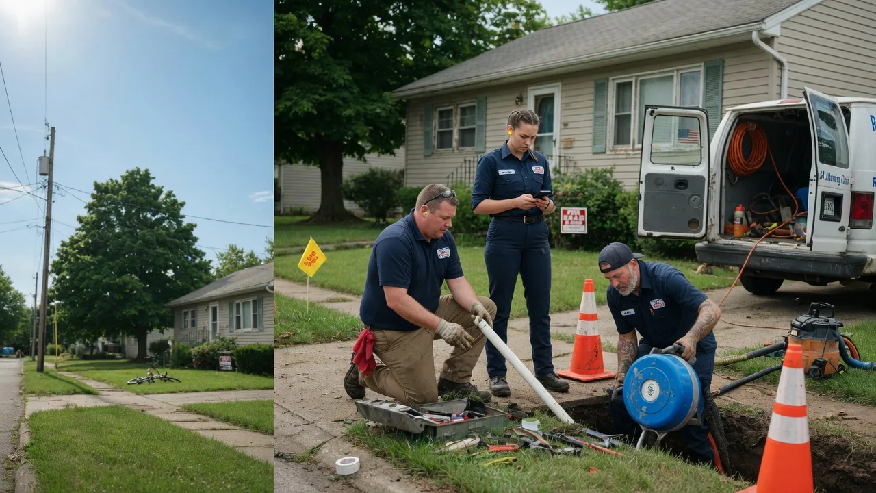 Sewer Line Repair in Woodland, MI near me